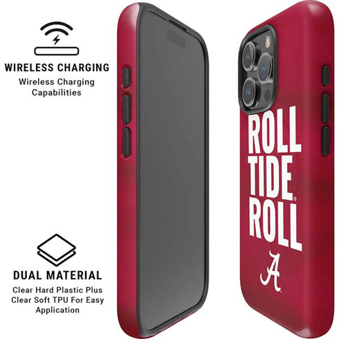 University of Alabama Roll Tide Roll iPhone 16 Pro Max Magsafe Impact Case
